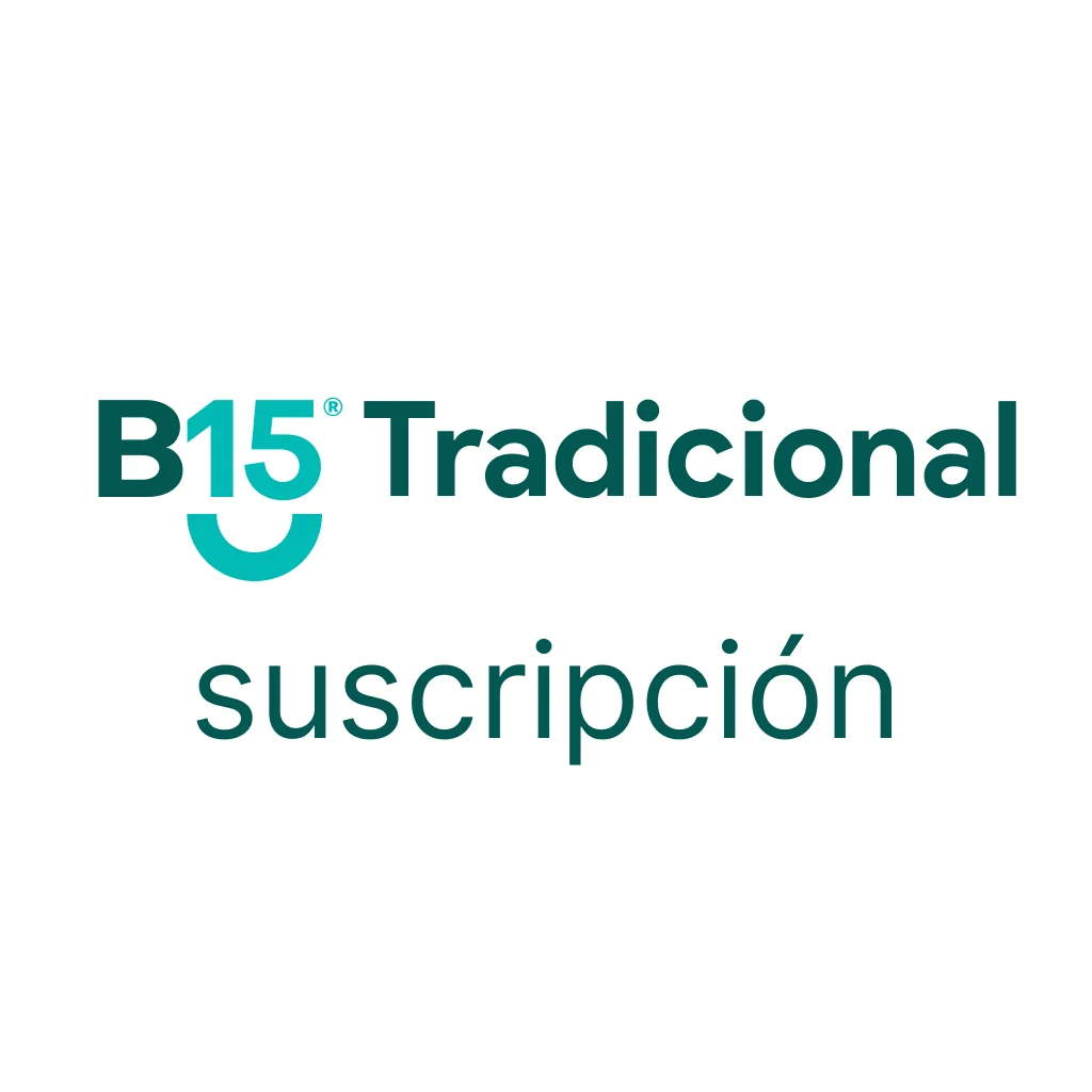 b15 tradicional - suscripción